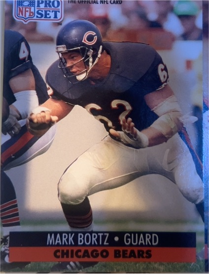 1991 Pro Set #453 Mark Bortz — front