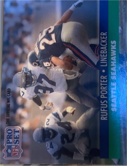 1991 Pro Set #665 Rufus Porter — front