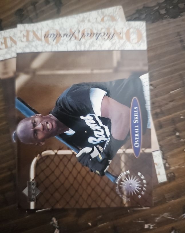 1995 Upper Deck Minor League #5 Michael Jordan One On One Overall Skills — front