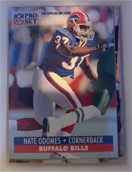 1991 Pro Set #80 Nate Odomes — front