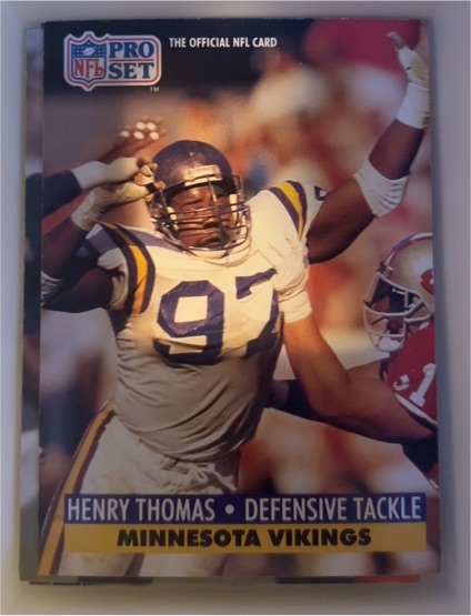 1991 Pro Set #222 Henry Thomas — front
