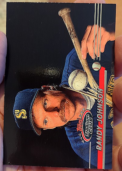 1993 Topps Stadium Club #501 Randy Johnson — front