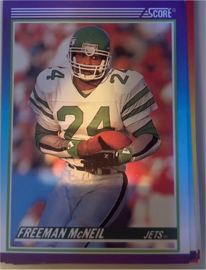 1990 Score #473 Freeman McNeil — front