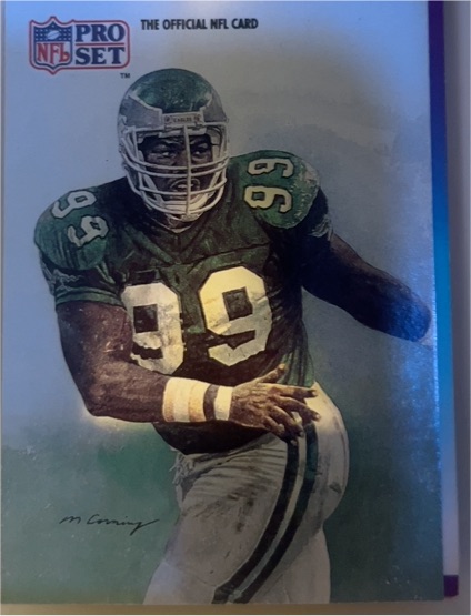 1991 Pro Set #392 Jerome Brown Philadelphia Eagles — front