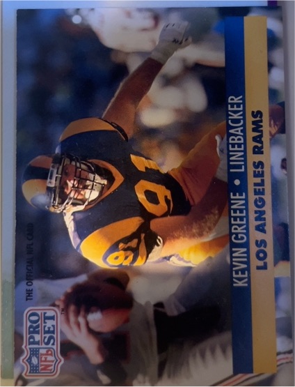 1991 Pro Set #202 Kevin Greene — front