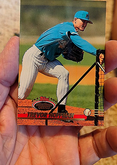 1993 Topps Stadium Club #451 Trevor Hoffman — front