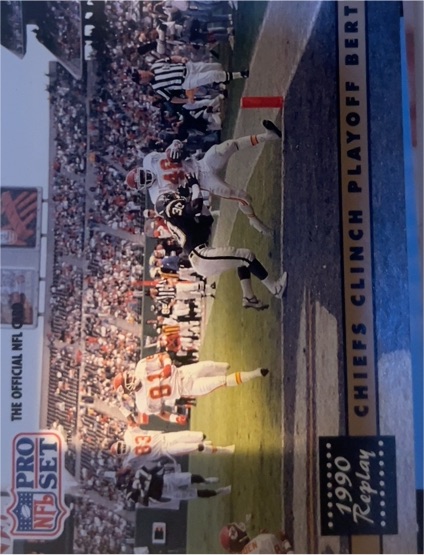 1991 Pro Set #339 Chiefs Clinch Playoff Berth Steve DeBerg — front