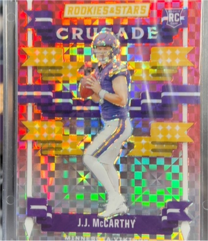 2024 Panini Rookies & Stars Crusade #C-JMY J.J. McCarthy — front