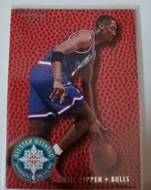1994-95 Fleer #10 Scottie Pippen All-Stars — front