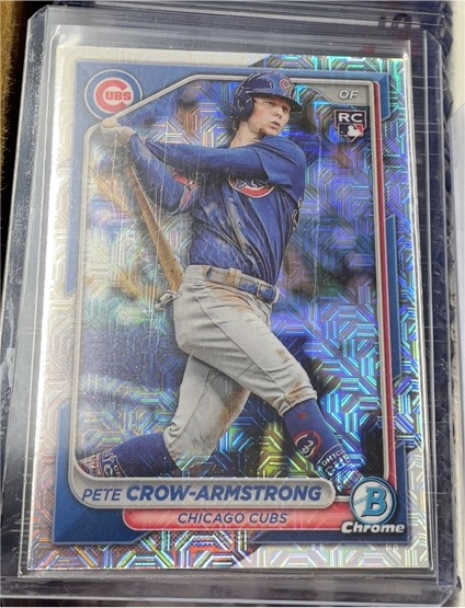 2024 Bowman Chrome #45 Pete Crow-Armstrong — front