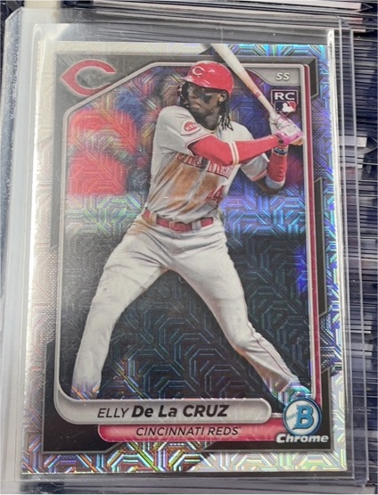2024 Bowman Chrome #42 Elly De La Cruz — front