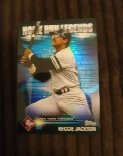 2012 Topps Prime Nine Home Run Legends #HRL-4 Reggie Jackson — front