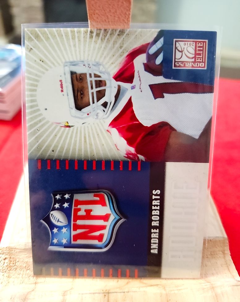 2010 Donruss Elite Rookie NFL Shield #1 Andre Roberts — front