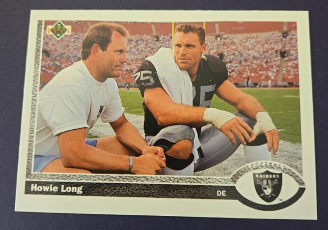 1991 Upper Deck #289 Howie Long — front