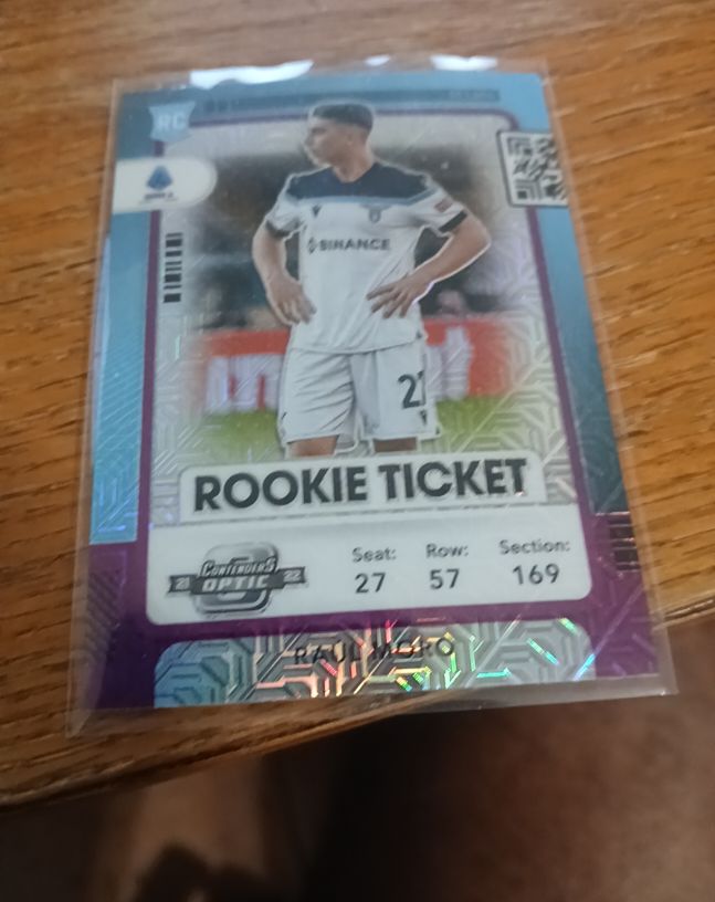 2021-22 Panini Chronicles Contenders Optic #298 Raul Moro Rookie Ticket — front