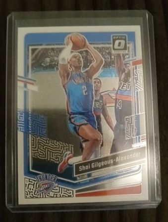 2023-24 Donruss Optic #104 Shai Gilgeous-Alexander — front