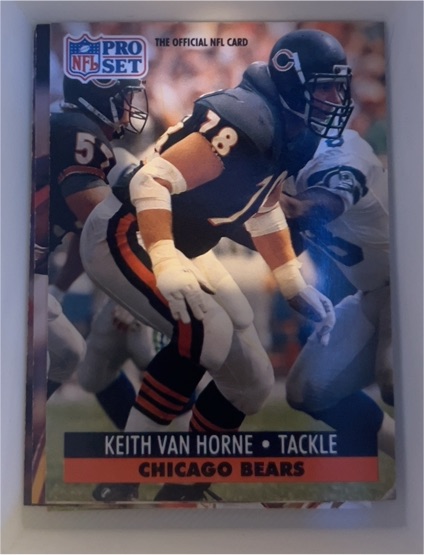 1991 Pro Set #107 Keith Van Horne — front