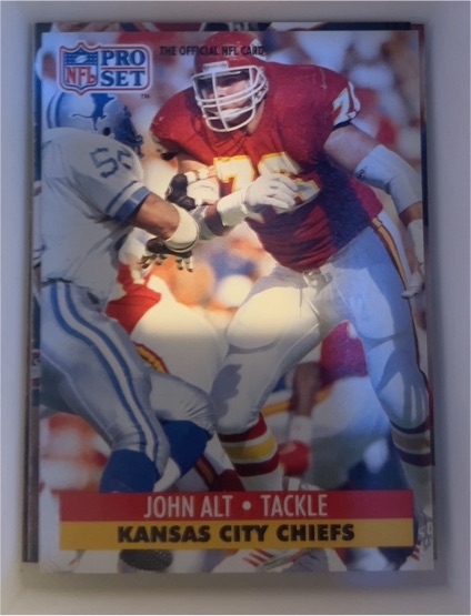 1991 Pro Set #181 John Alt — front