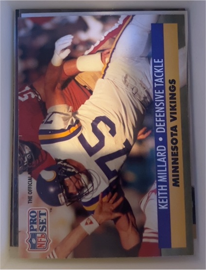 1991 Pro Set #220 Keith Millard — front