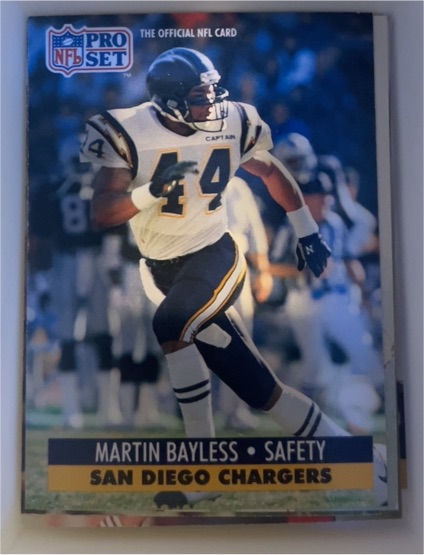 1991 Pro Set #280 Martin Bayless — front