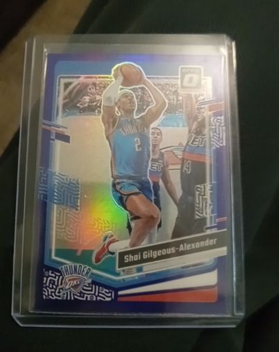 2023-24 Panini Donruss Optic #104 Shai Gilgeous-Alexander — front