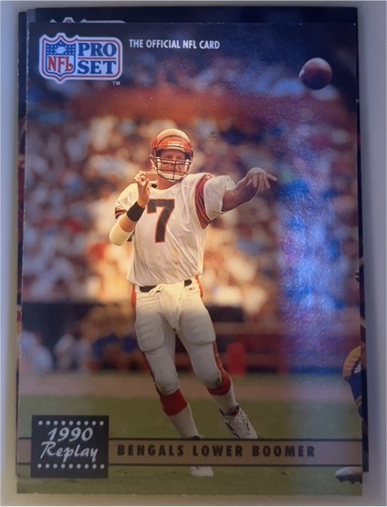 1991 Pro Set #327 Bengals Lower Boomer — front