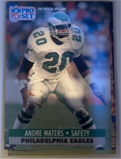 1991 Pro Set #260 Andre Waters — front