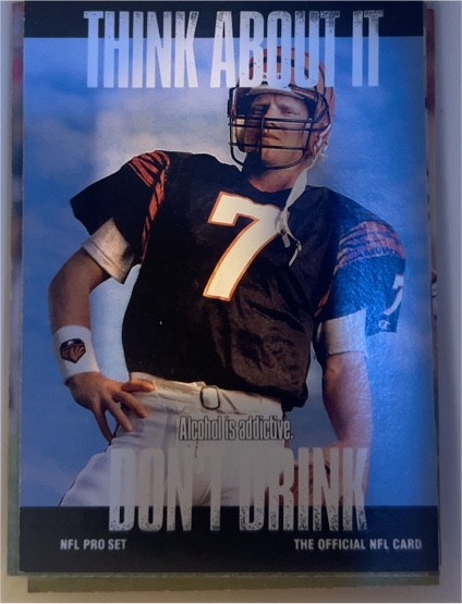 1991 Pro Set #371 Boomer Esiason — front
