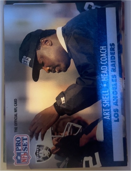 1991 Pro Set #198 Art Shell — front