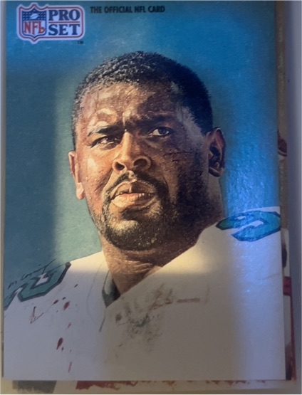 1991 Pro Set #390 Reggie White Philadelphia Eagles — front