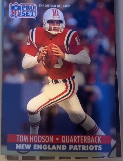 1991 Pro Set #229 Tom Hodson — front