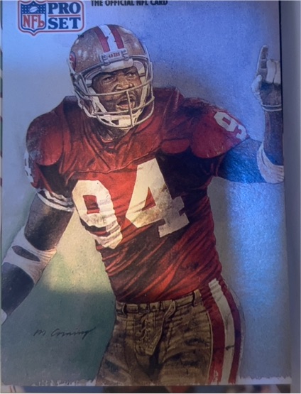 1991 Pro Set #393 Charles Haley — front