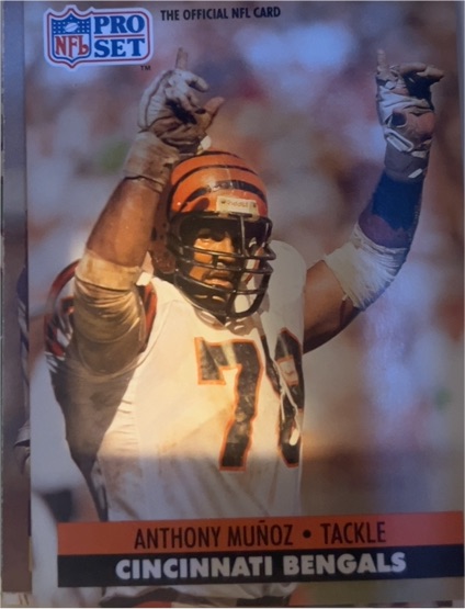 1991 Pro Set #116 Anthony Munoz — front