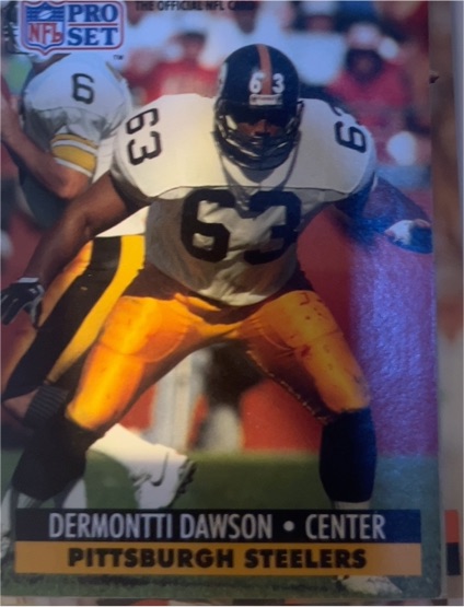 1991 Pro Set #272 Dermontti Dawson — front
