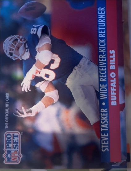 1991 Pro Set #85 Steve Tasker — front