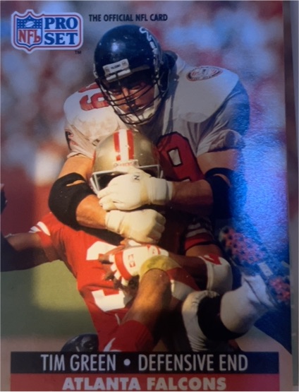 1991 Pro Set #94 Tim Green — front