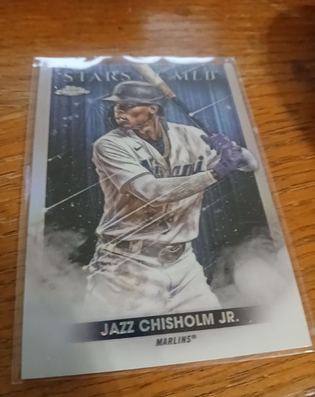 2022 Topps Series 1 Stars of MLB #SMLB-10 Jazz Chisholm Jr. — front