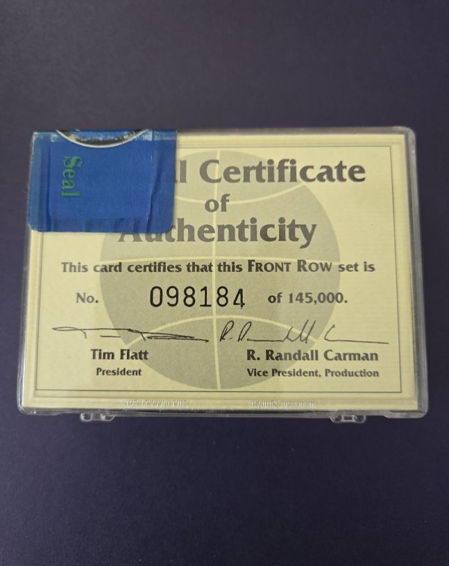 1991 Front Row Draft Picks Baseball Set — front