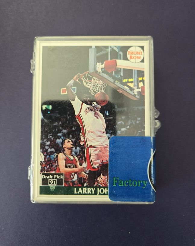 1991 Front Row Draft Pick # Larry Johnson — front