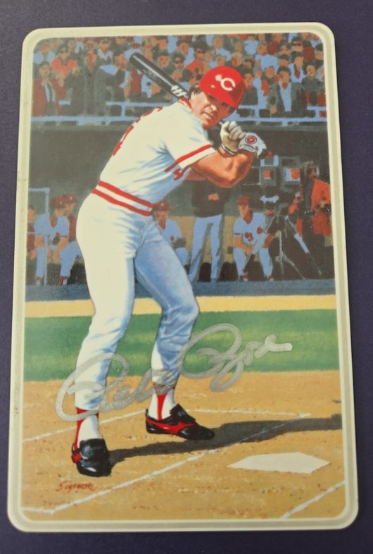 1985 Gartlan Associates #2176 Pete Rose — front