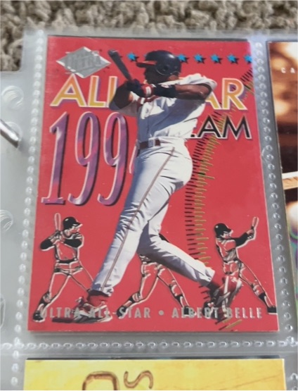 1994 Fleer Ultra All-Star Team #6 Albert Belle — front