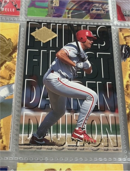 1994 Fleer Ultra Phillies Finest #12 Darren Daulton — front