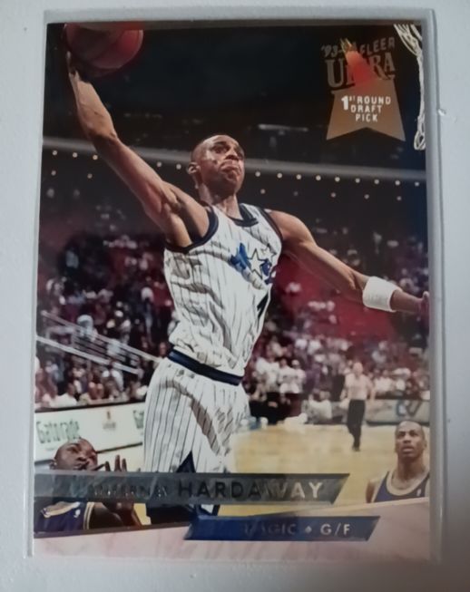1993-94 Fleer Ultra #305 Anfernee Hardaway Rookie Card — front