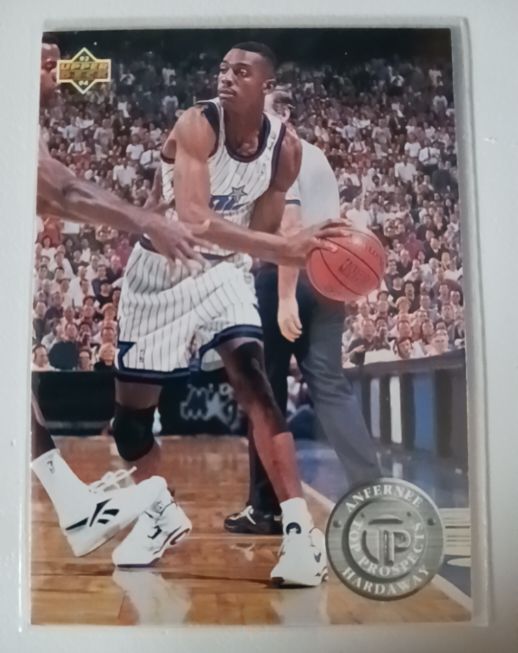 1993-94 Upper Deck #484 Anfernee Hardaway Top Prospects — front