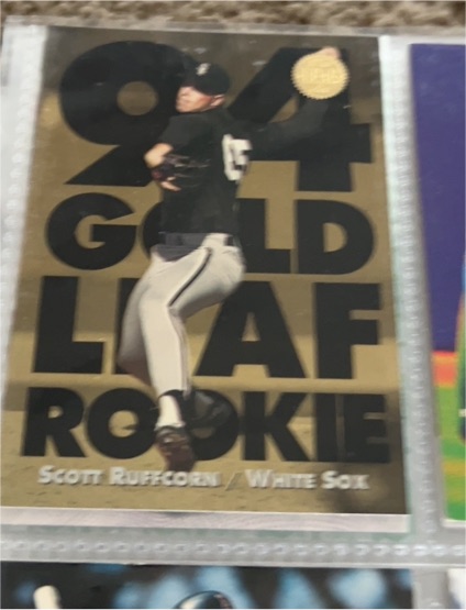 1994 Leaf Gold Leaf Rookies #GR15 Scott Ruffcorn — front