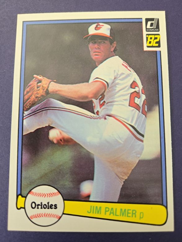 1982 Donruss #231 Jim Palmer — front