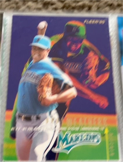 1995 Fleer #343 Dave Weathers — front