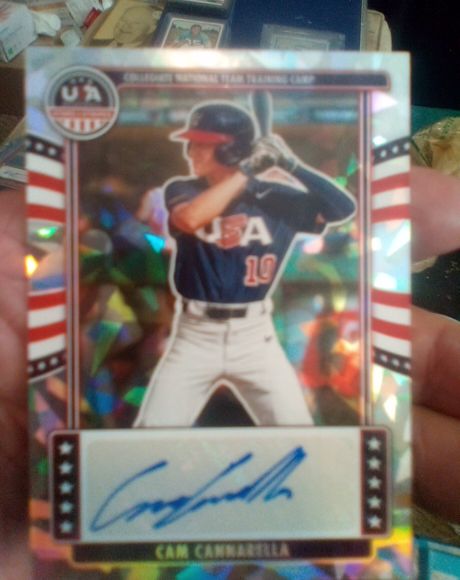 2024 Panini Stars & Stripes USA #NTS-CC Cam Cannarella — front
