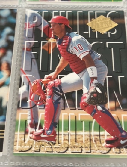 1994 Fleer Ultra #13 Darren Daulton Phillies Finest — front