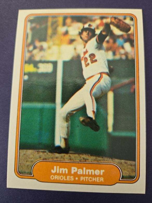 1982 Fleer #175 Jim Palmer — front
